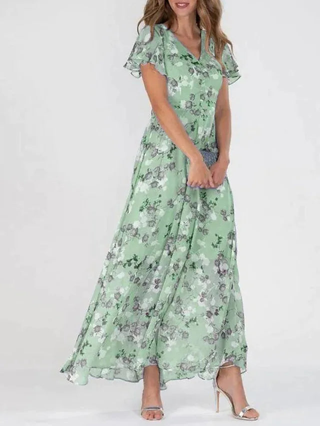 Rebecca | Floral Maxi Dress