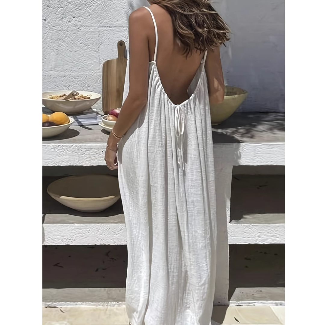 Grace | Casual Backless Cami Summer Dress