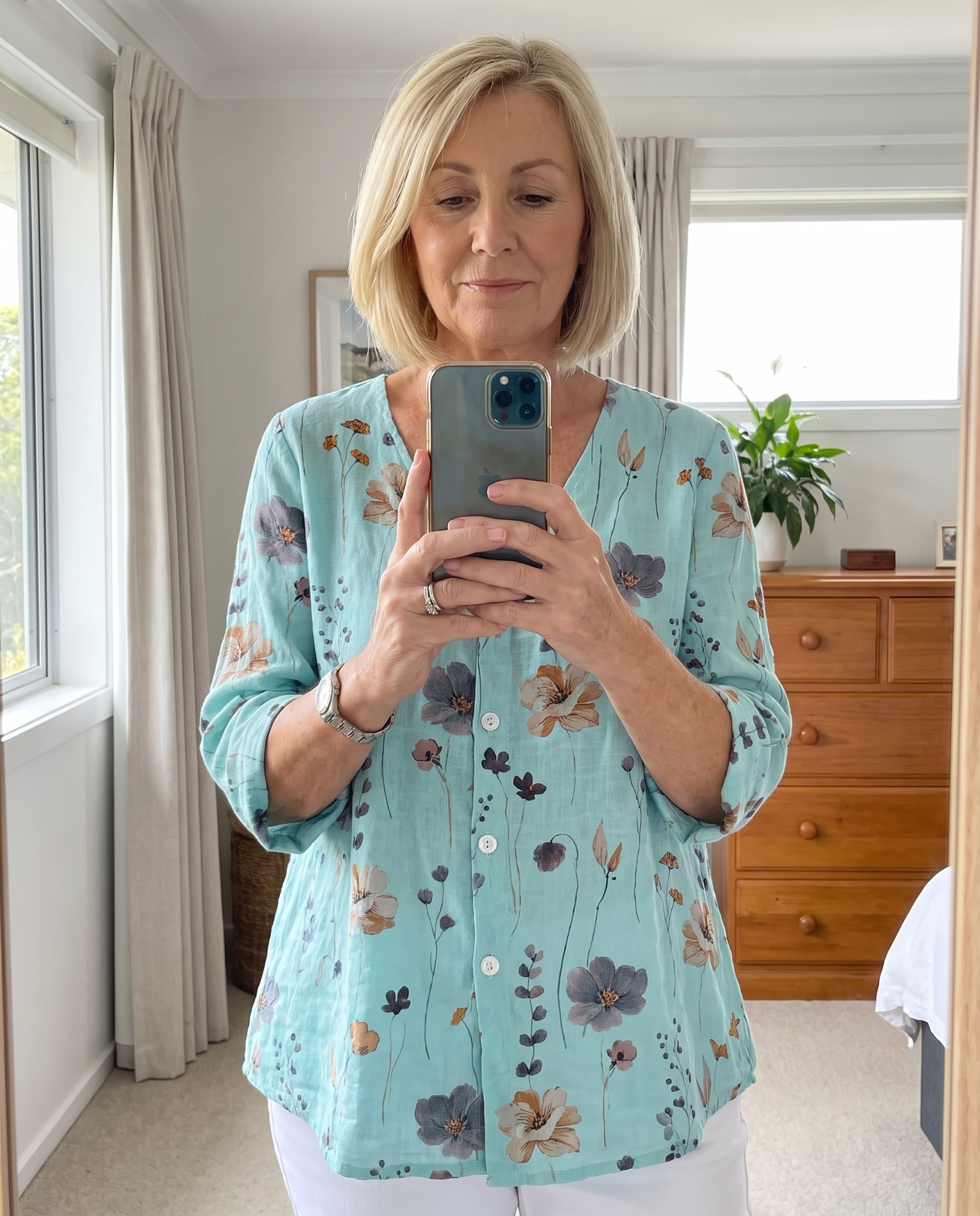 Alisa blouse everyday styling