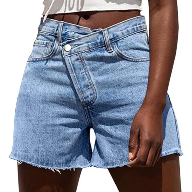 Maïlys | High-Waisted Crossover Summer Shorts