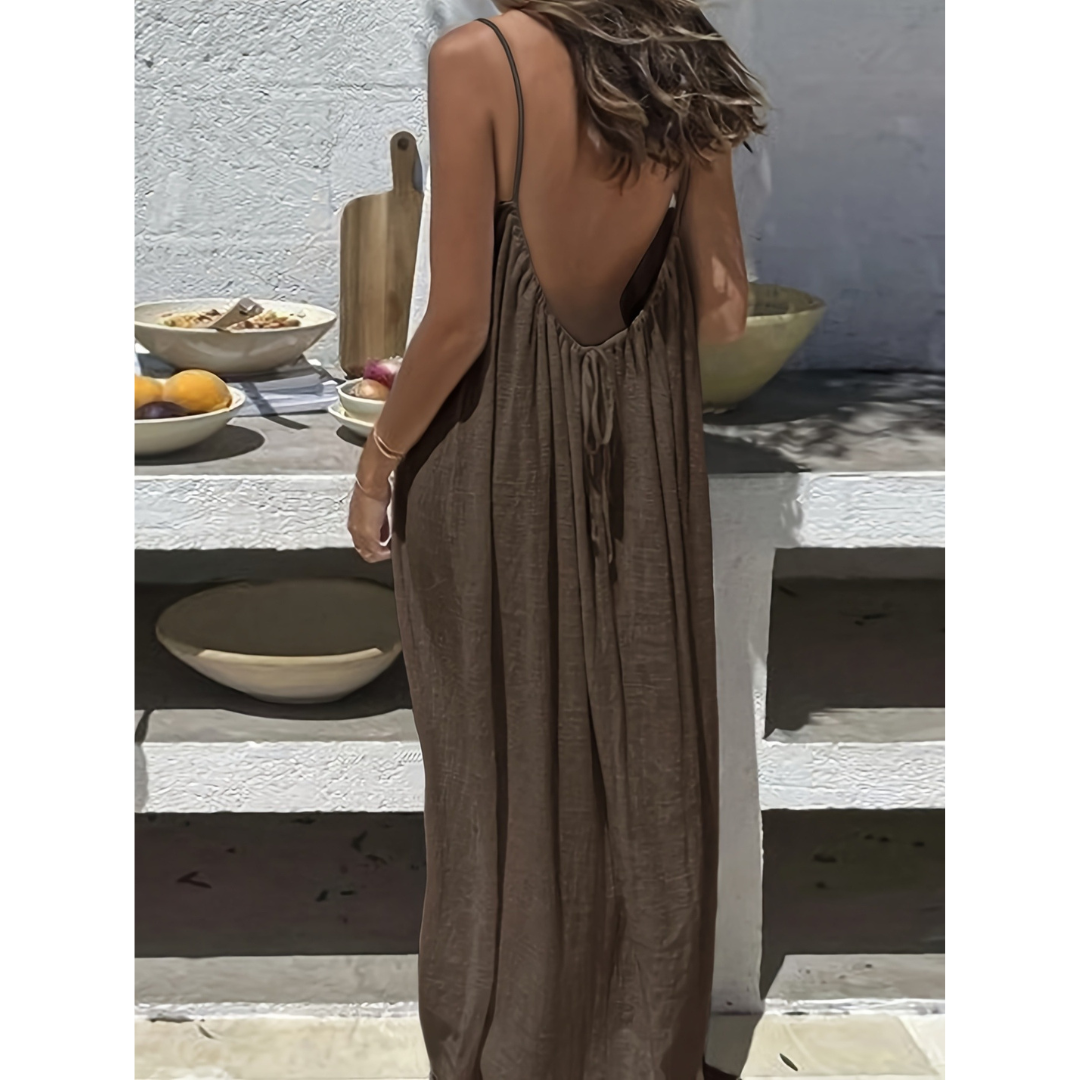 Grace | Casual Backless Cami Summer Dress