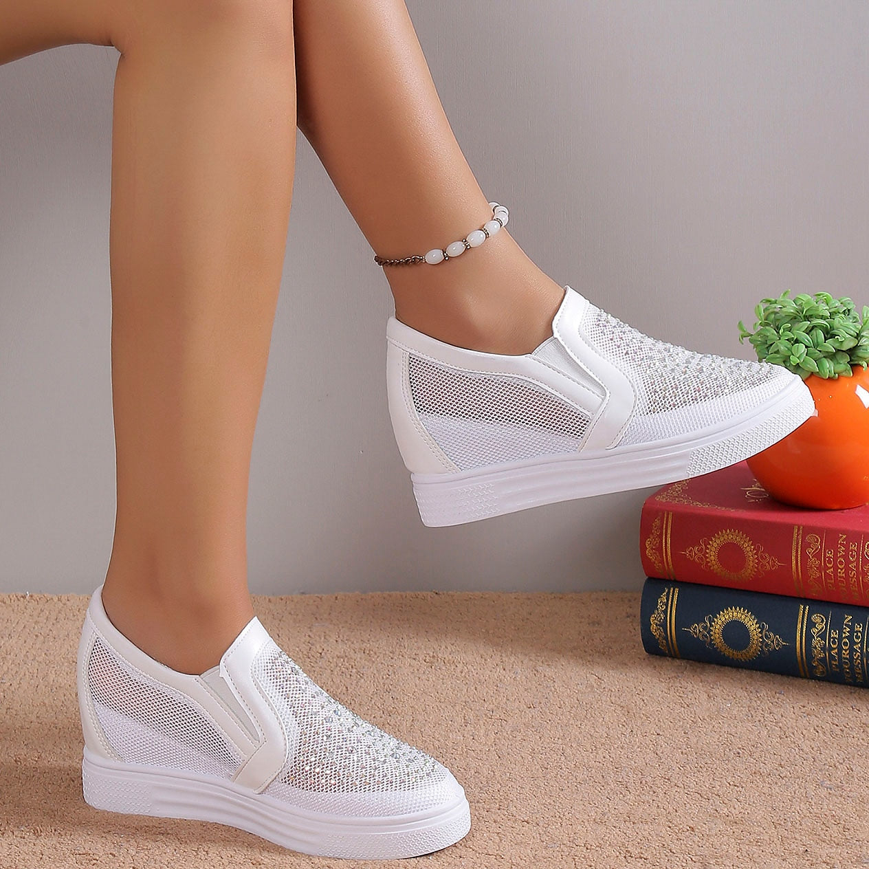 Vivienne | Modern Sparkle Sneakers