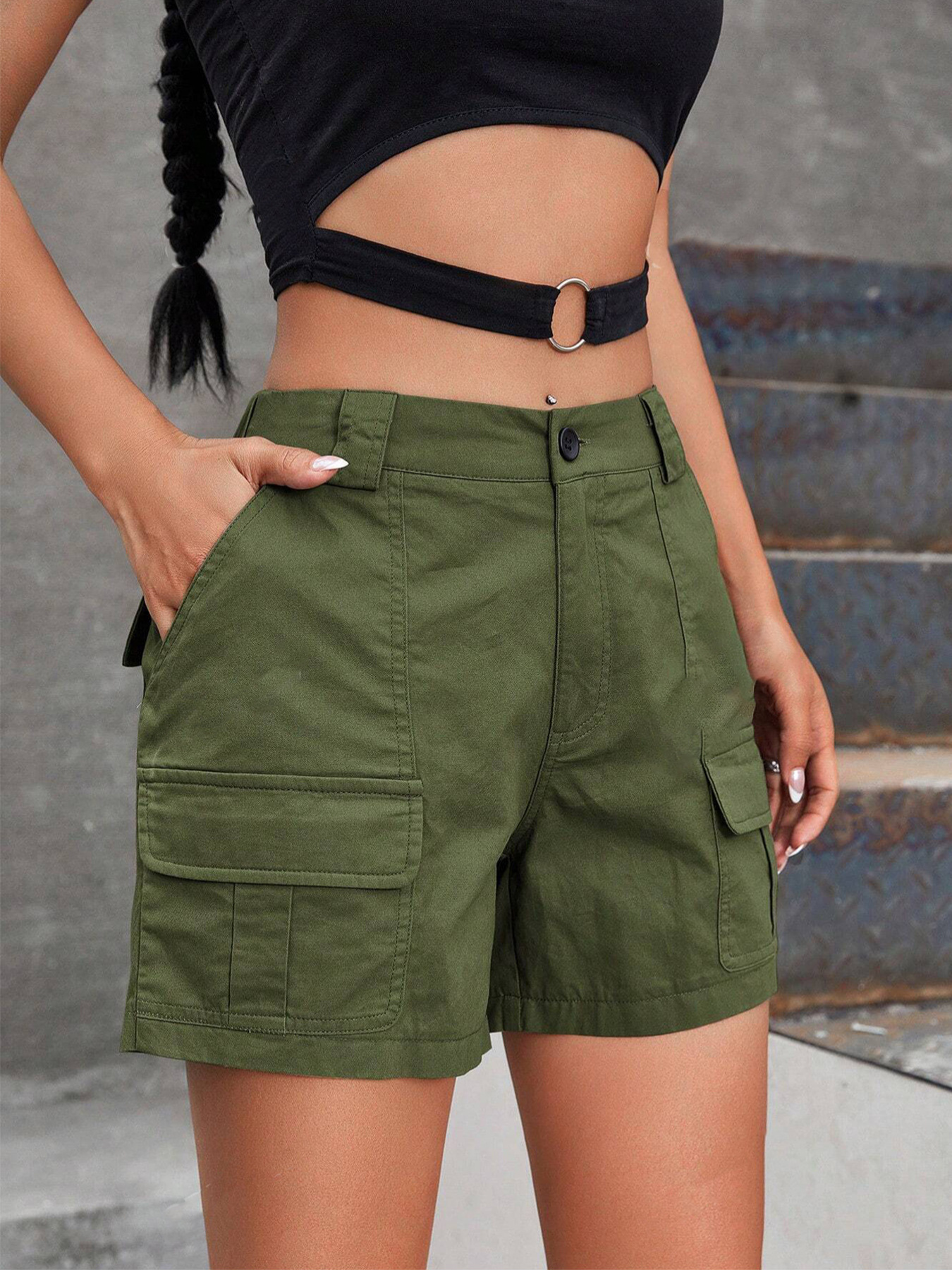 Capucine | Comfy Cargo Shorts