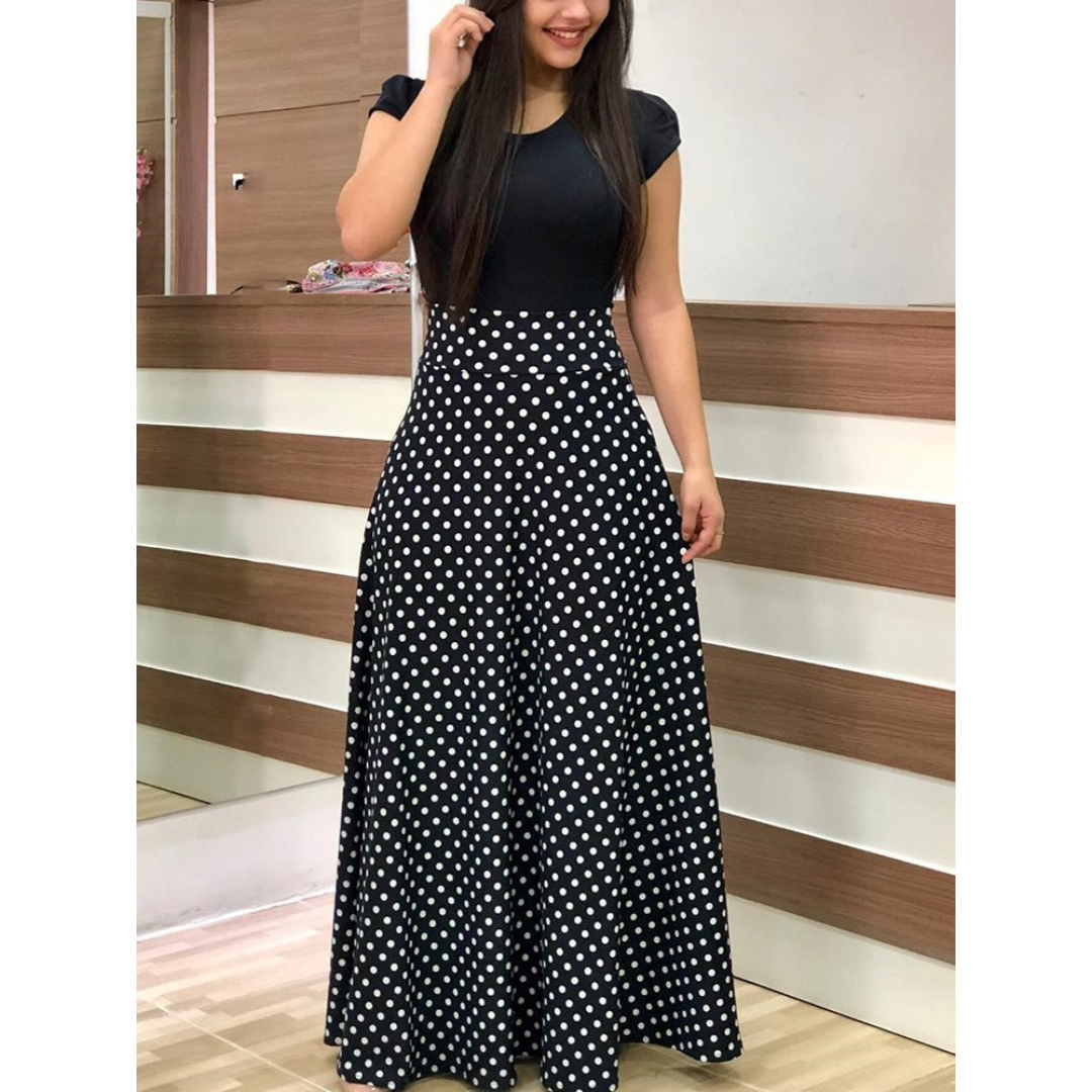 Grace | Elegant Floral Bodycon Maxi Dress