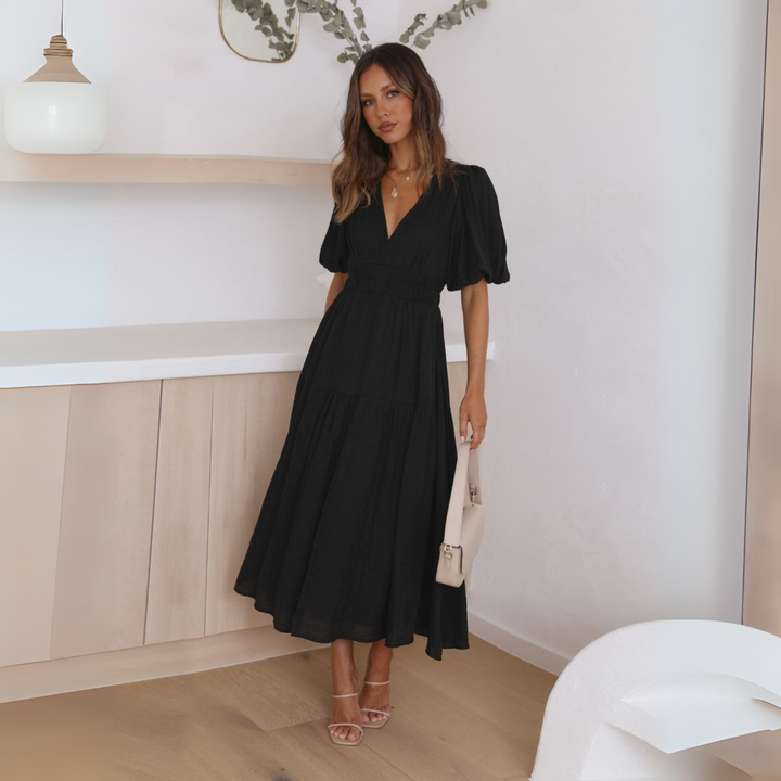 Emma | Line Maxi Dress