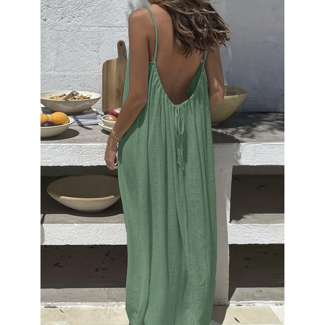 Grace | Casual Backless Cami Summer Dress