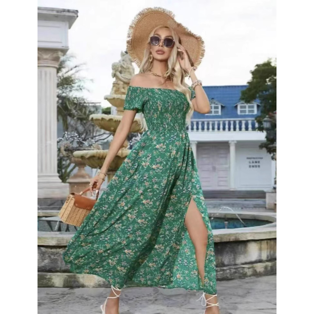 Isabella | Shoulder Vintage Dress