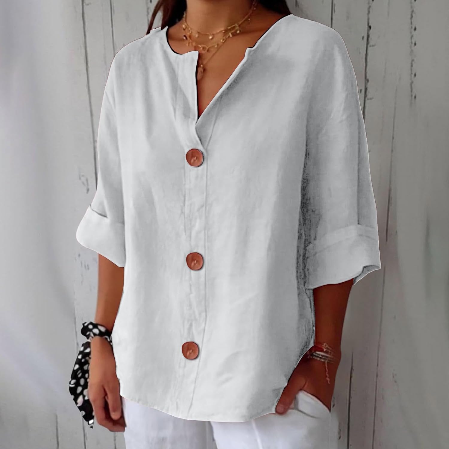 Julia | Loose-fitting Elegant Blouse