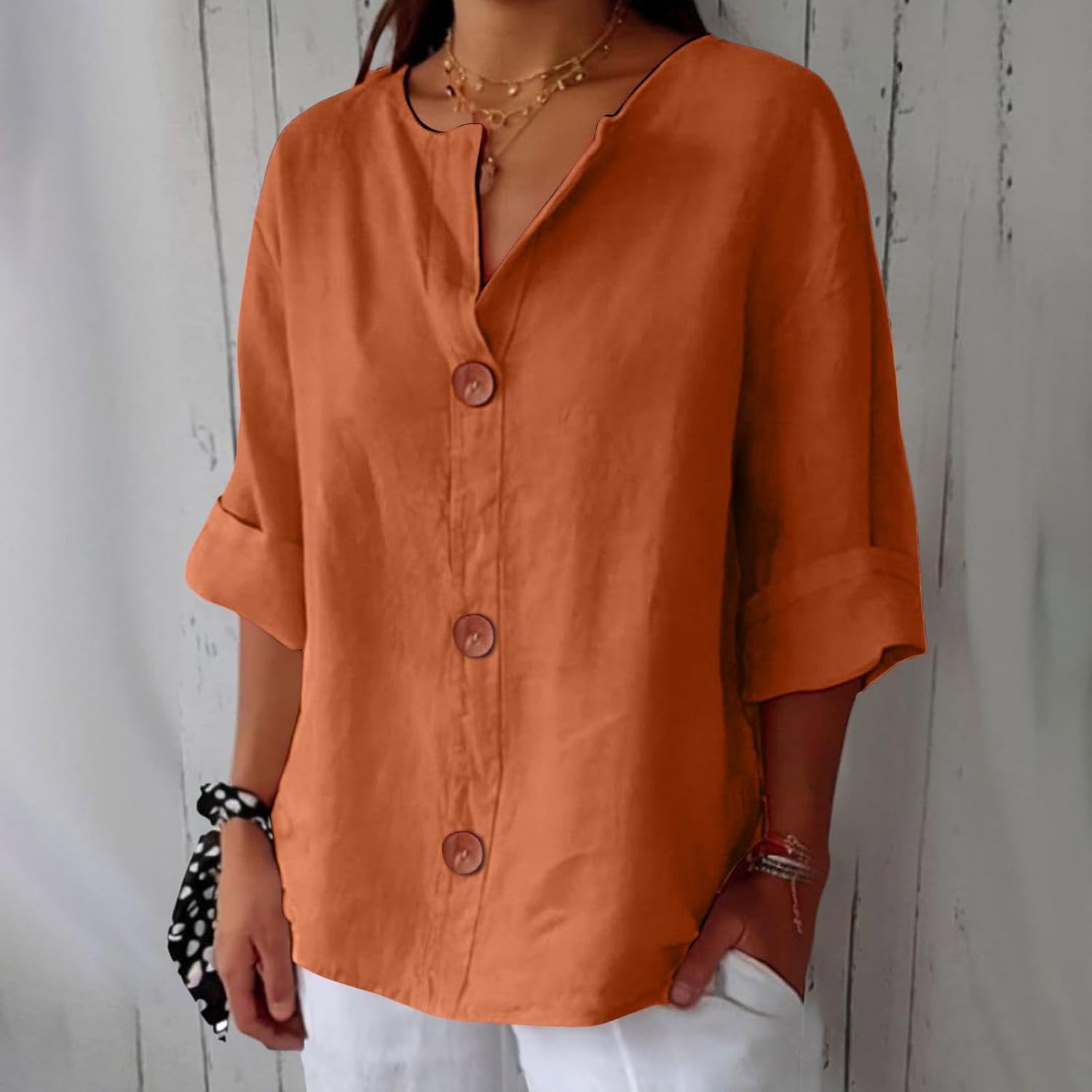 Julia | Loose-fitting Elegant Blouse