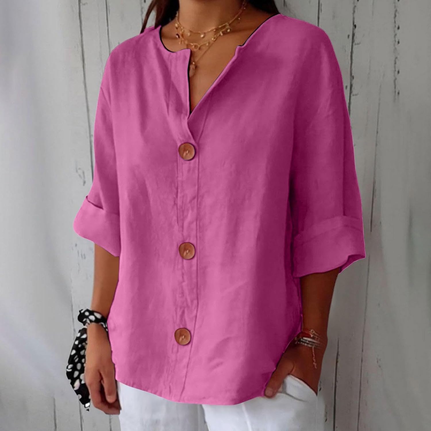 Julia | Loose-fitting Elegant Blouse