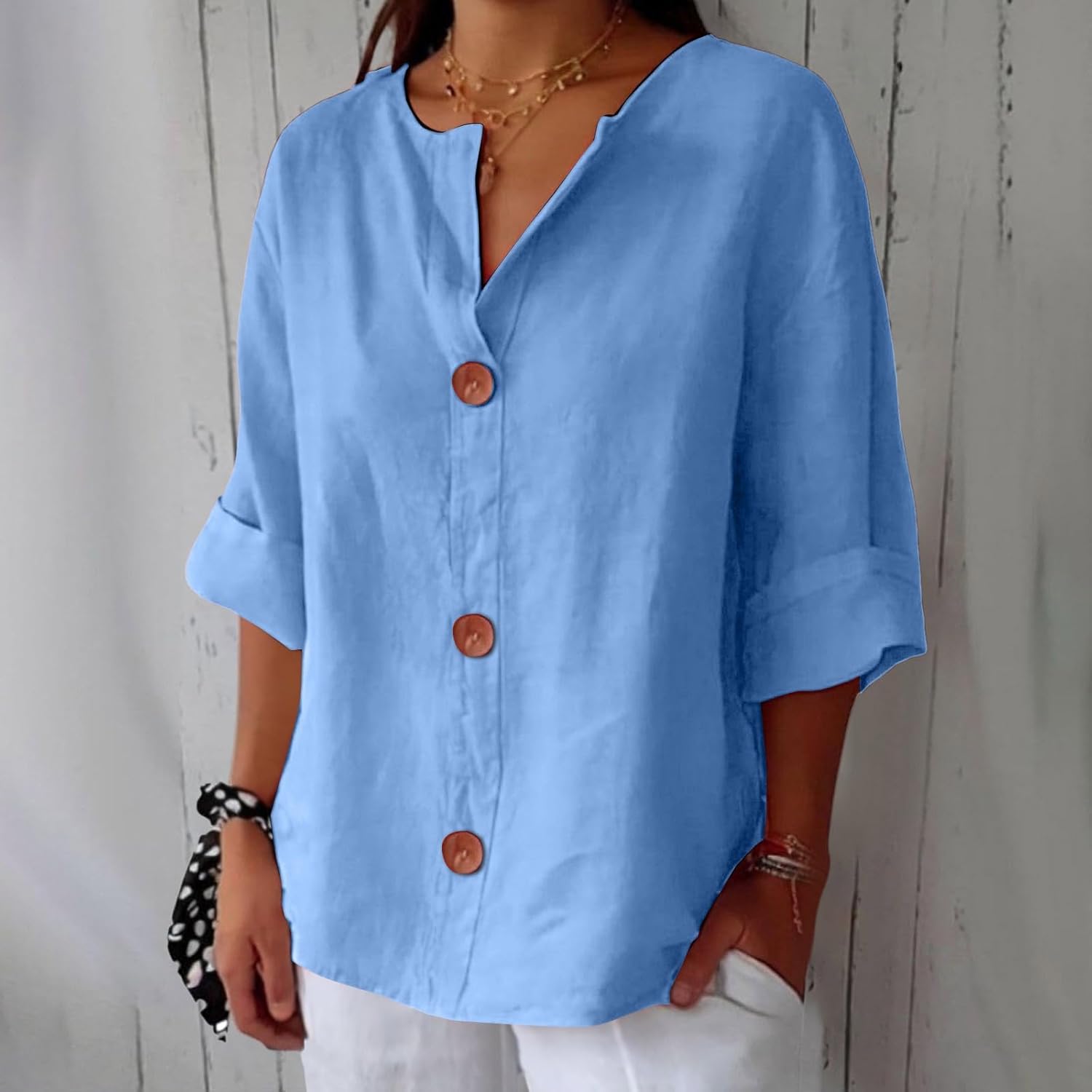 Julia | Loose-fitting Elegant Blouse