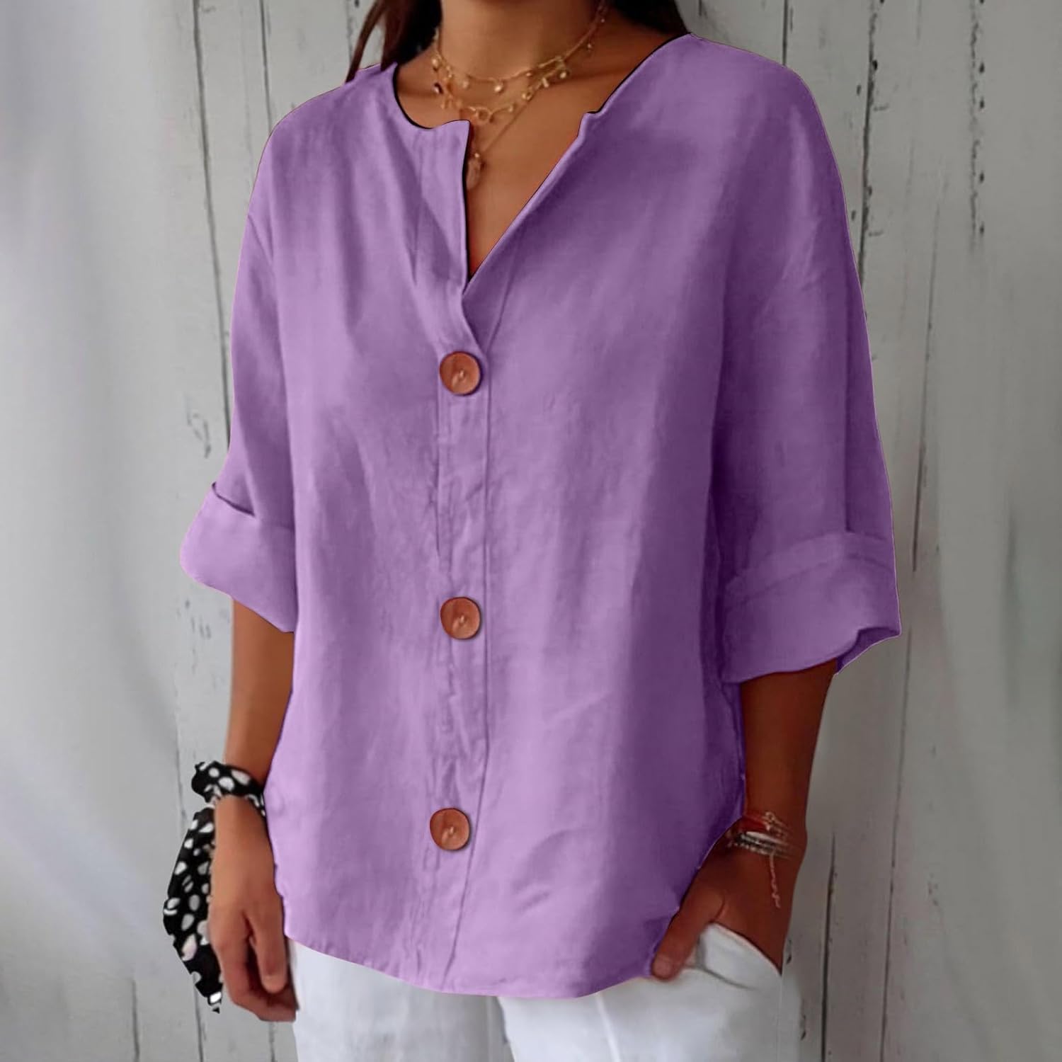 Julia | Loose-fitting Elegant Blouse