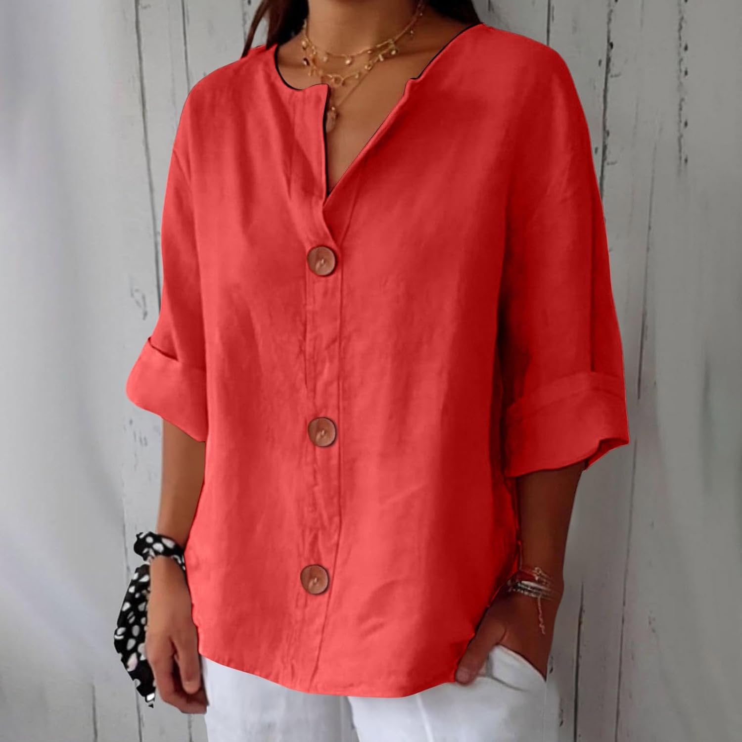 Julia | Loose-fitting Elegant Blouse