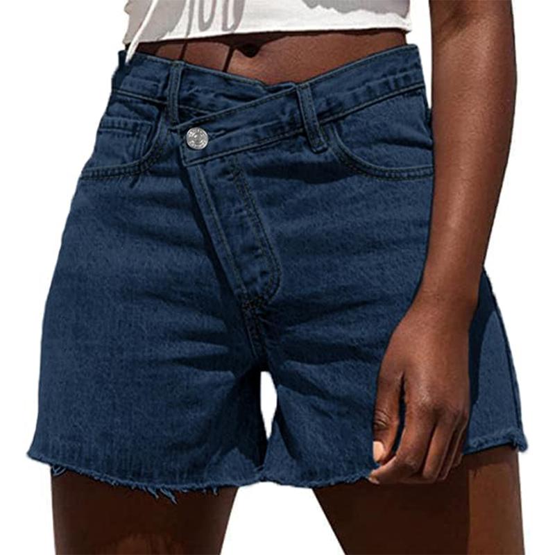 Maïlys | High-Waisted Crossover Summer Shorts