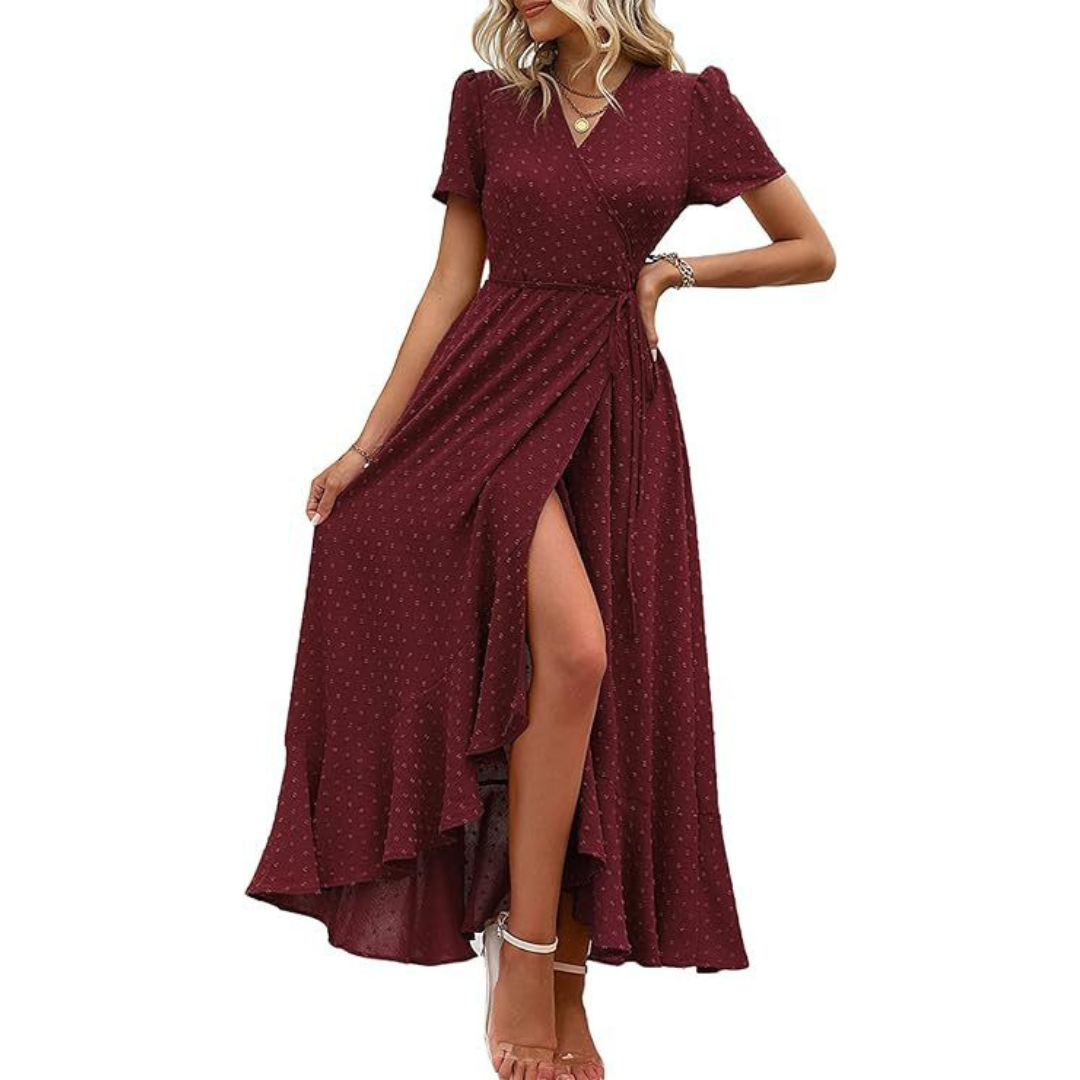 Harper | Cozy Summer Wrap Ruffle