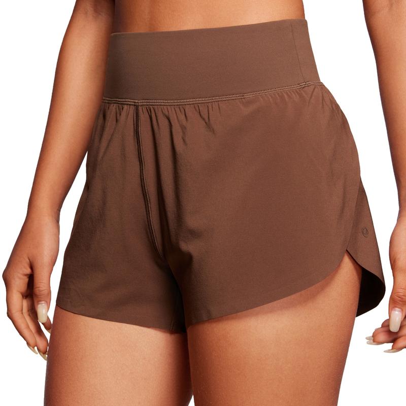 Émeline | High-Waist Split Hem Shorts