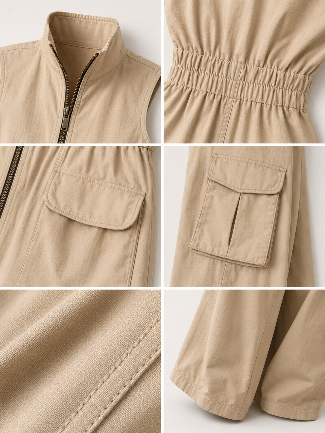 Madison | Utility Cargo Jumpsuit
