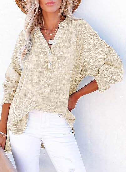 Noémie | Casual V-Neck Blouse