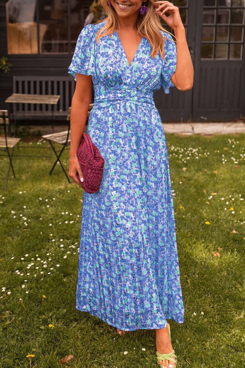 Erin | Classic V-Neck Dress