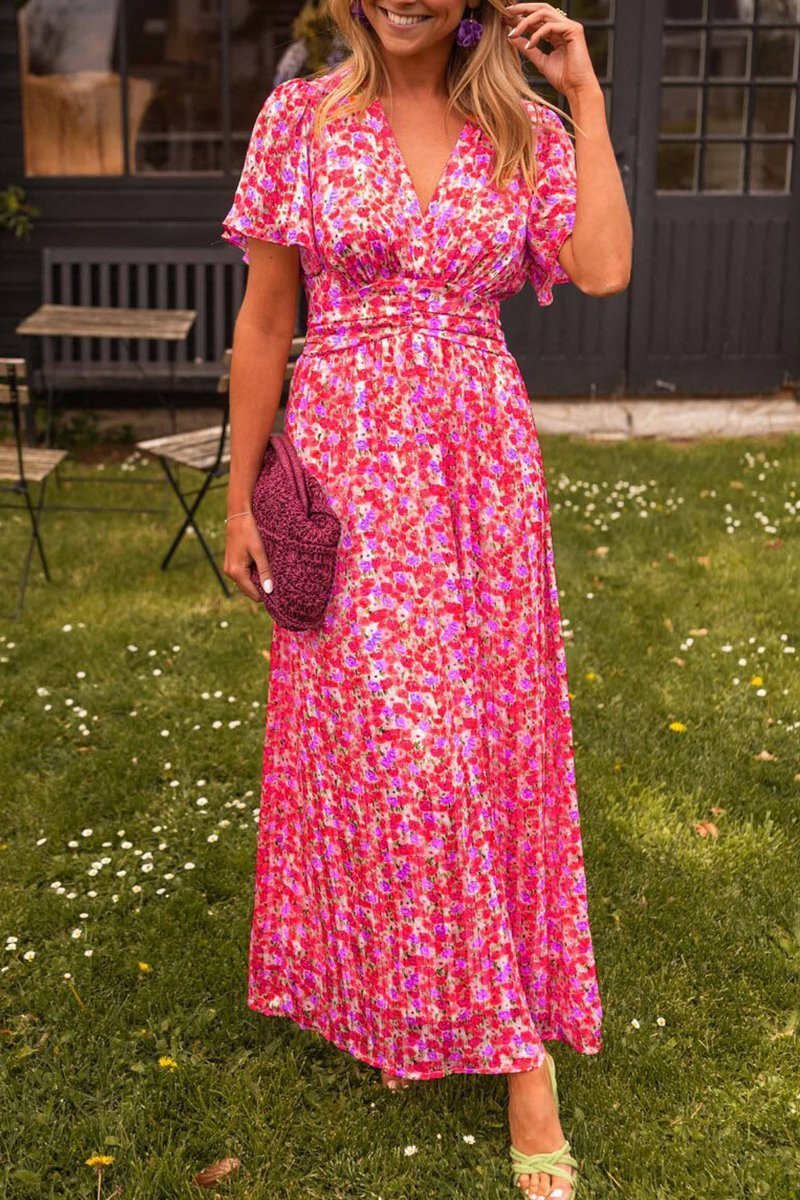 Erin | Classic V-Neck Dress