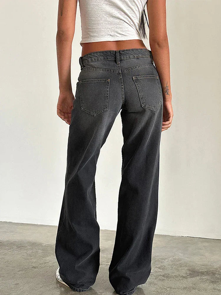 Sandrine | Vintage Casual Baggy Jeans