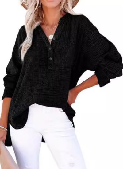 Noémie | Casual V-Neck Blouse