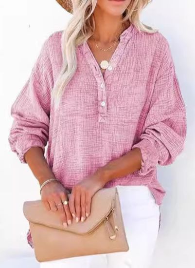 Noémie | Casual V-Neck Blouse
