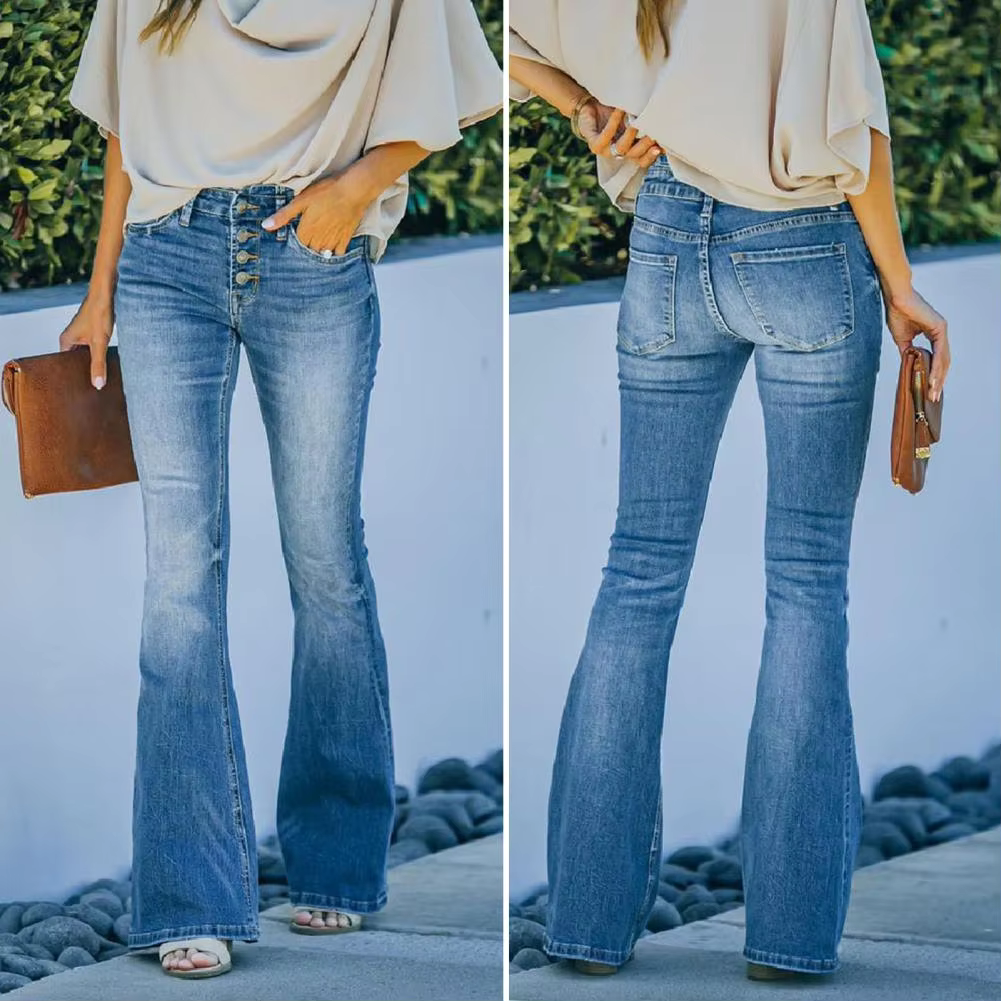 Sévérine | High Waist Vintage Flared Jeans