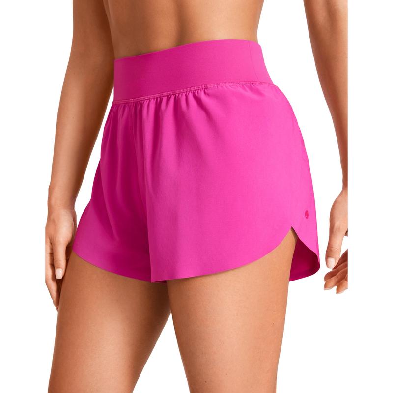 Émeline | High-Waist Split Hem Shorts