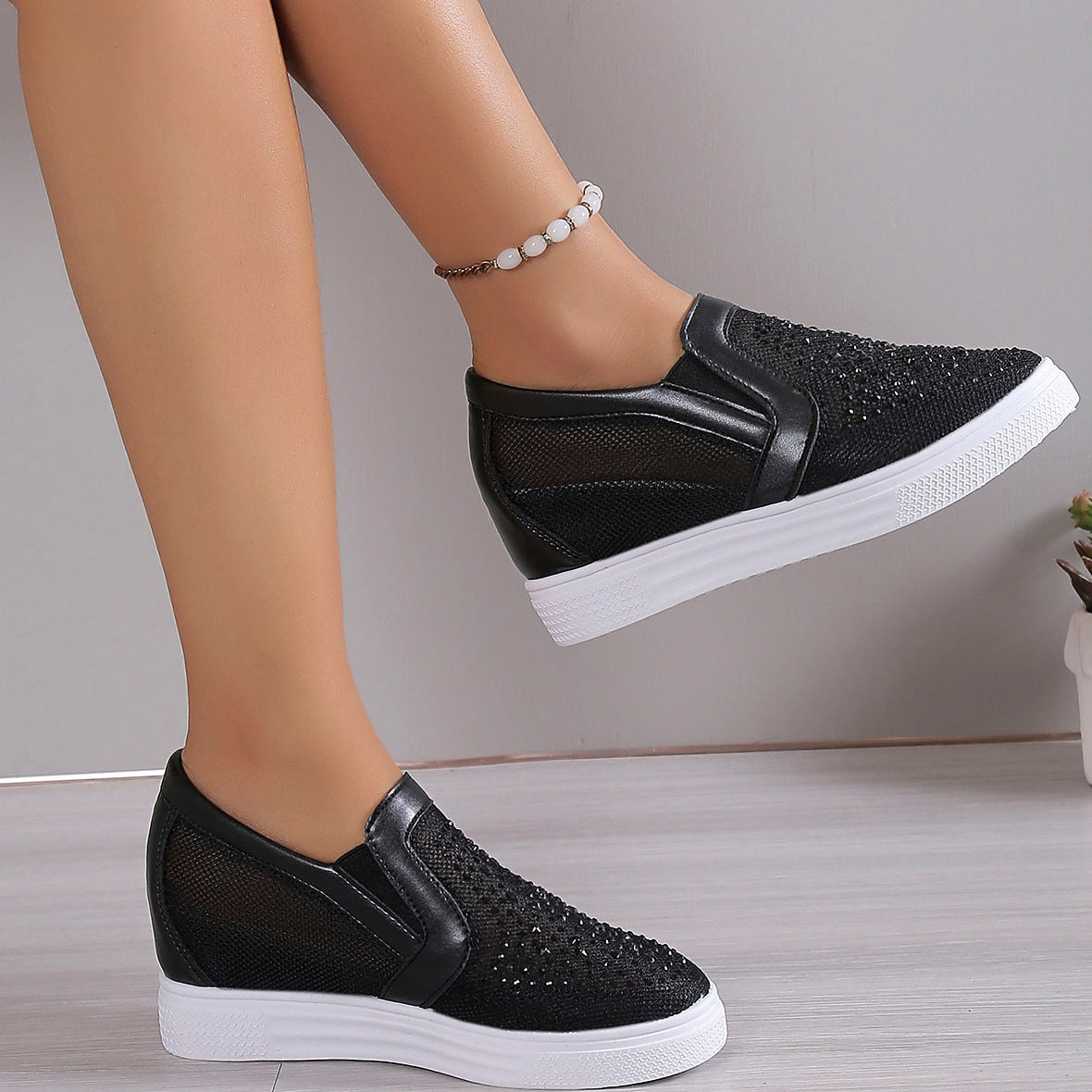 Vivienne | Modern Sparkle Sneakers