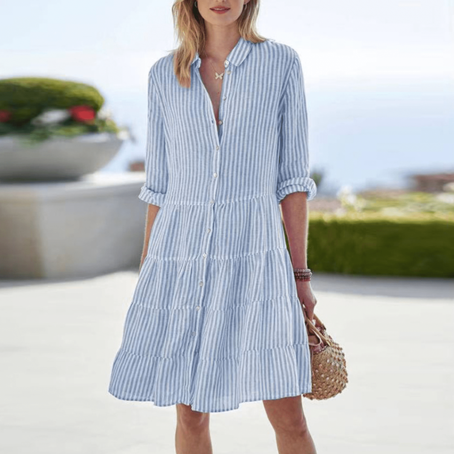 Emma | Breezy Striped Dress