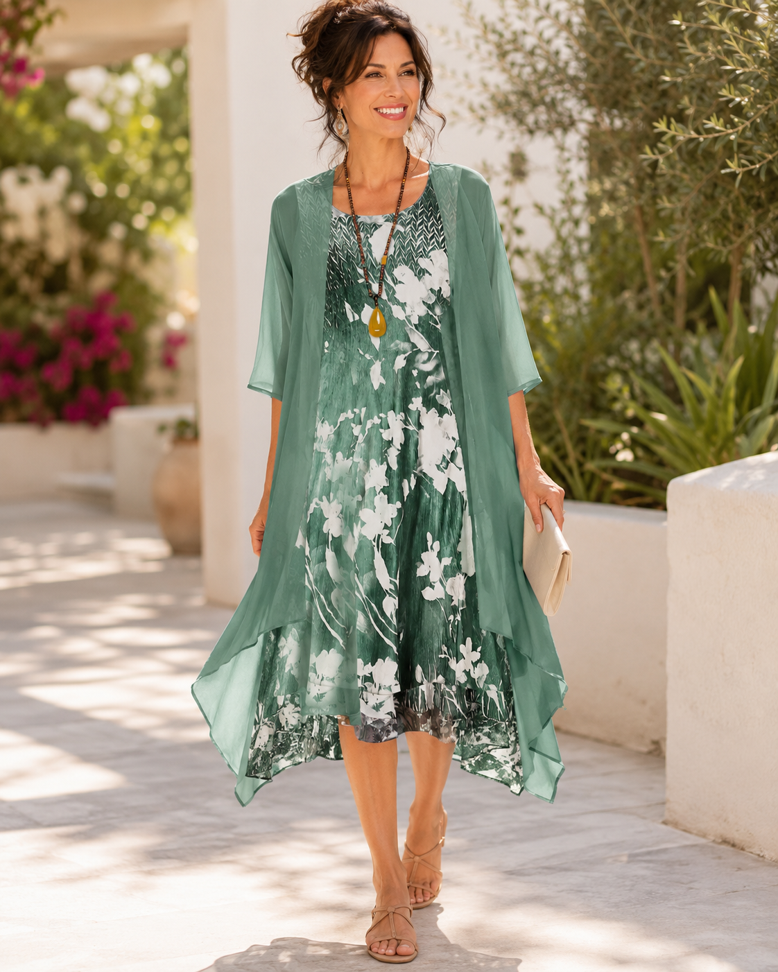 Olivia | Two-Layer Airy Dress for Women