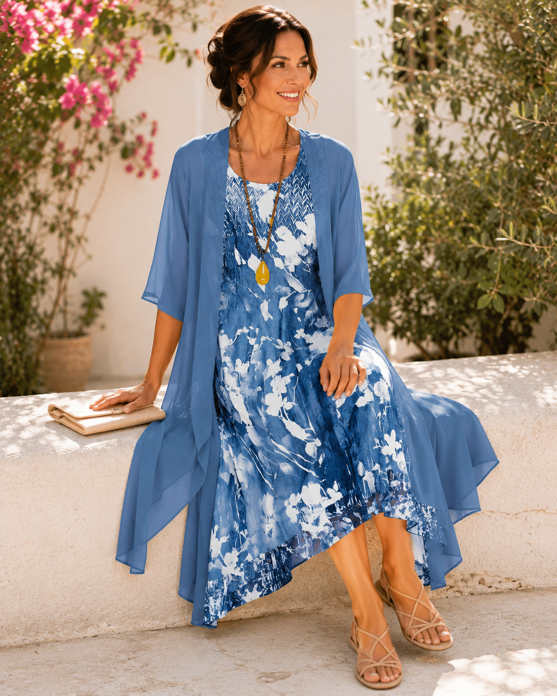 Olivia | Two-Layer Airy Dress for Women